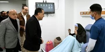  PM visits Karnak int’l hospital in Luxor