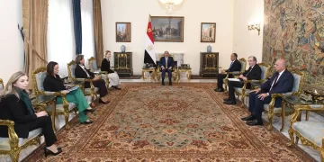 President Sisi hails notable development of Egypt-EU relations
