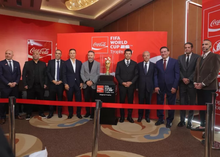 FIFA World Cup Trophy lands in Cairo 1 - Egyptian Gazette