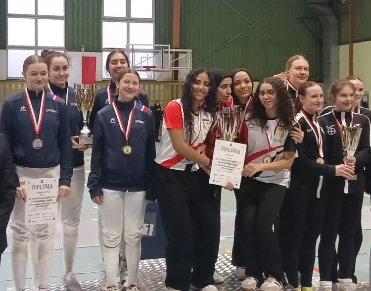 Egypt fencers strike gold in Poland 5 - Egyptian Gazette