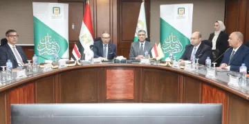 Giza partners with NBE to finance industrial expansion 1 - Egyptian Gazette Giza partners with NBE to finance industrial expansion