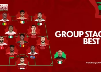 AFCON group stage Best XI