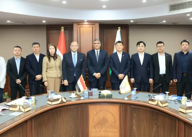 Giza Governor pledges support for Chinese investors 1 - Egyptian Gazette