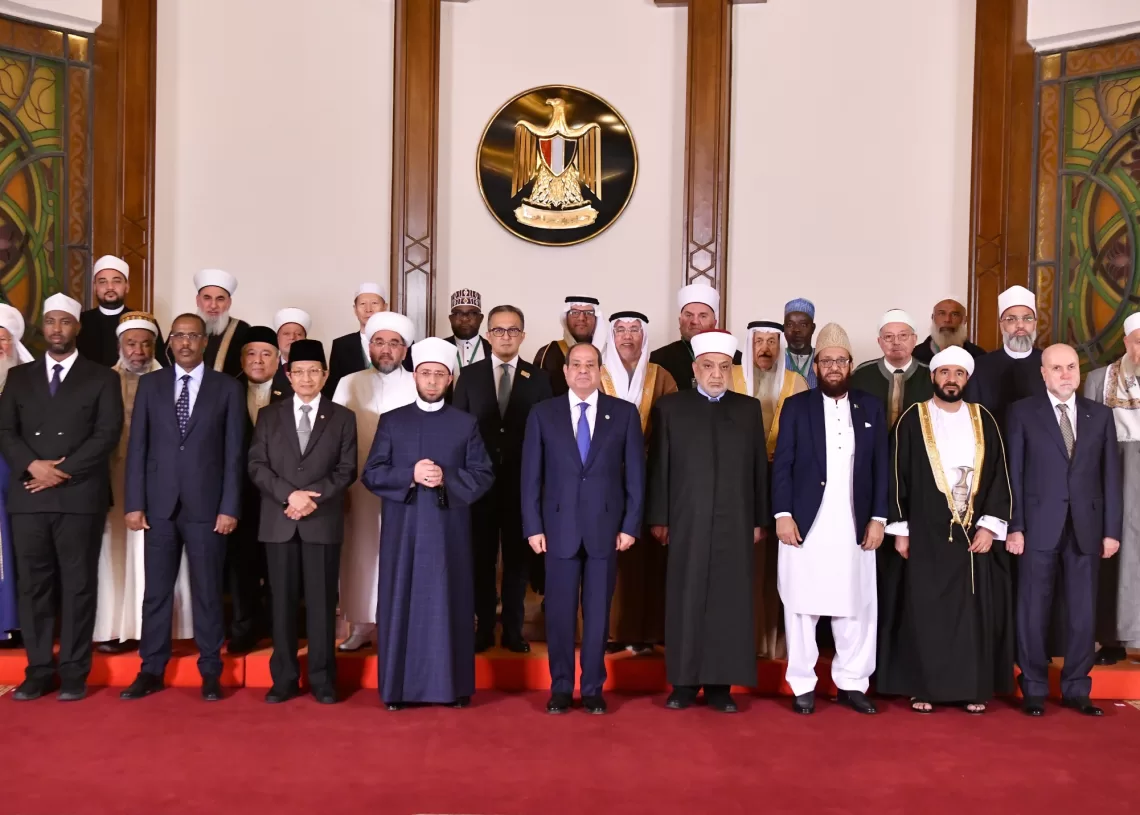 President Sisi calls for religious discourse capable of instilling moderation,  contributing to development 1 - Egyptian Gazette