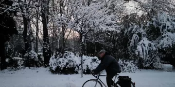 Europe frozen as snow, ice and sub-zero temperatures cause travel chaos and six deaths