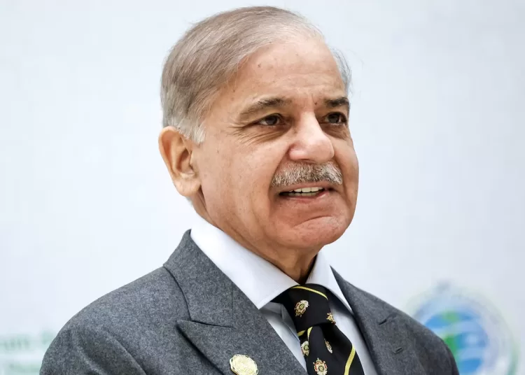 Pakistani Prime Minister Shehbaz Sharif