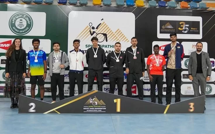 Egypt shines in Arab Badminton tourney 10 - Egyptian Gazette Egypt shines in Arab Badminton tourney 9 - Egyptian Gazette