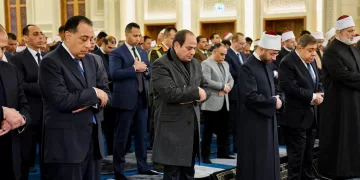 President opens Al-Aziz Al-Hakim Mosque