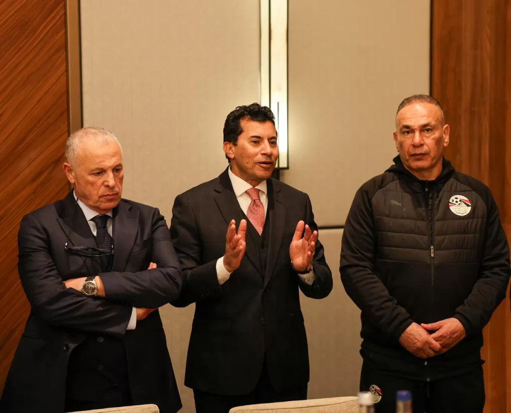 Министр спорта передает президентскую поддержку сборной Египта 5 - Egypt Gazette