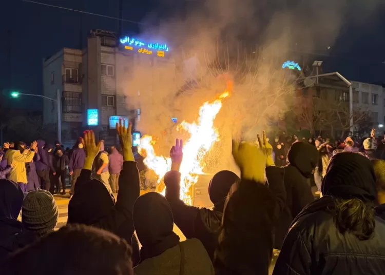 Iran’s protests come into focus even as internet is out 1 - Egyptian Gazette