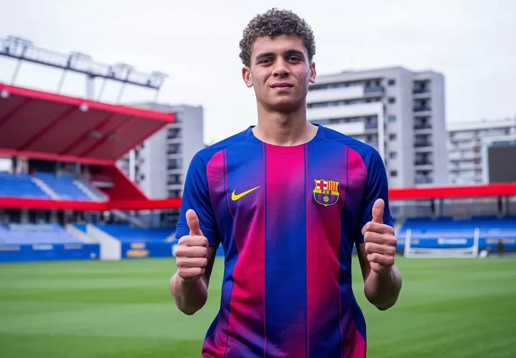 Barca signs Egyptian striker Abdelkarim 5 - Egyptian Gazette