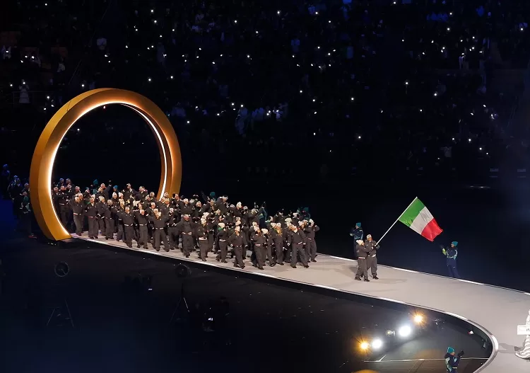 Italy’s Sofia lights Olympic cauldron 5 - Egyptian Gazette