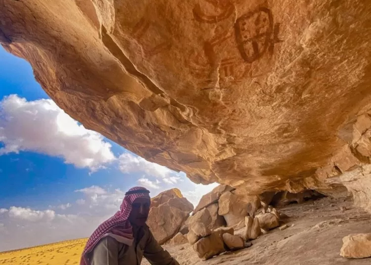 Ancient rock art shelter found in S. Sinai 1 - Egyptian Gazette