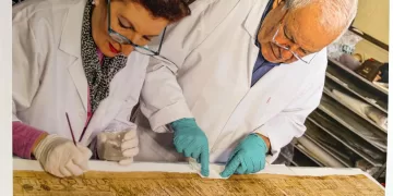 Egypt, Italy mark 20 years of papyrus conservation at Egyptian Museum