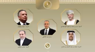 FM holds intensive talks to advance regional de-escalation
