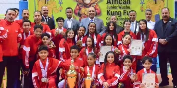 Egypt sweeps African Wushu titles 1 - Egyptian Gazette Egypt sweeps African Wushu titles