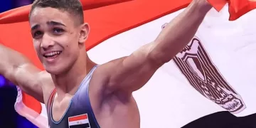 Egypt’s wrestler Mostafa strikes world gold