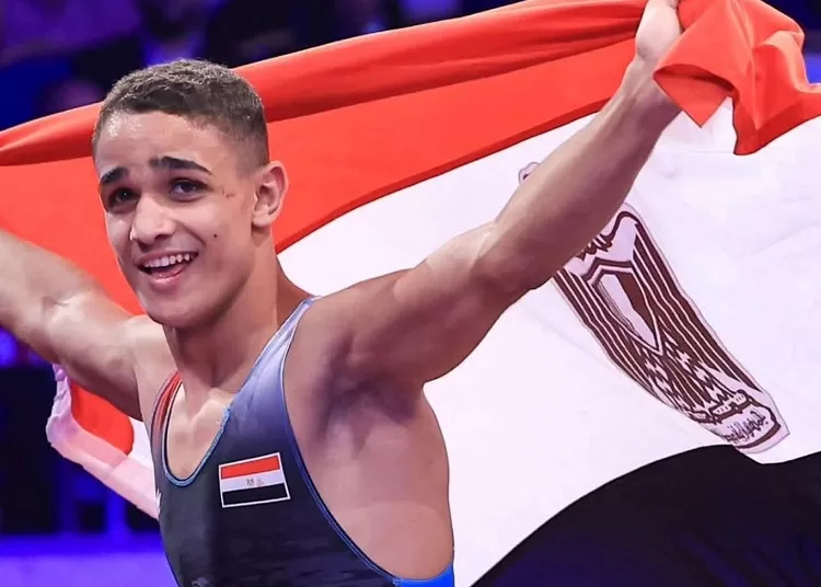 Egypt’s wrestler Mostafa strikes world gold 1 - Egyptian Gazette