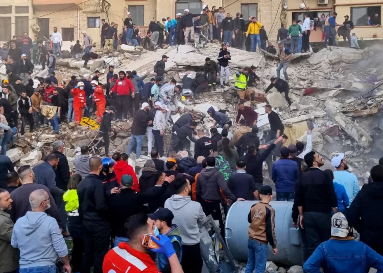 Death toll in Lebanon building collapse rises to 15 1 - Egyptian Gazette