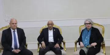 Swedish, Finnish ambassador commend Egypt's vital role in easing conditions in Gaza Strip 1 - Egyptian Gazette Swedish, Finnish ambassador