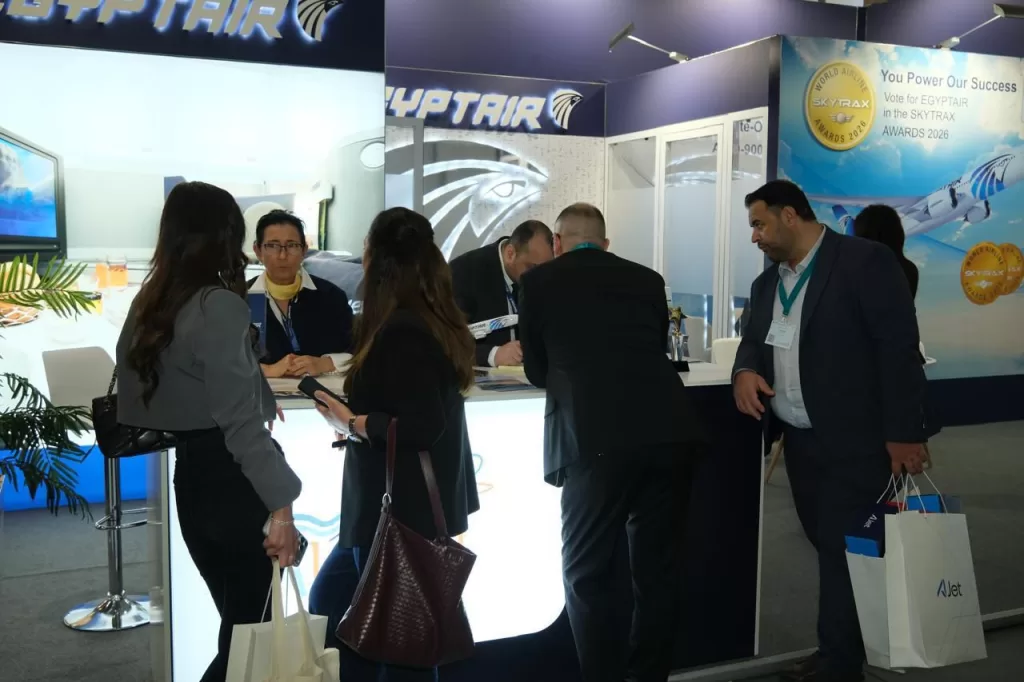 EgyptAir showcases its latest offers at ITB 2026 3 - Egyptian Gazette EgyptAir showcases its latest offers at ITB 2026 2 - Egyptian Gazette