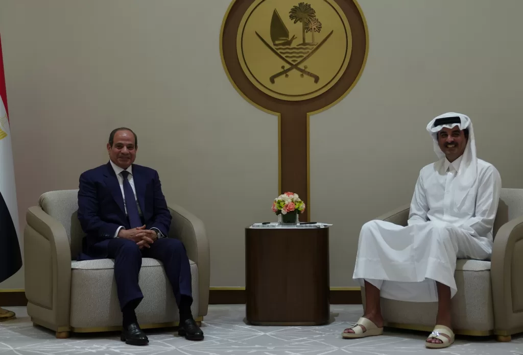 President Sisi visits UAE and Qatar in show of solidarity with Gulf states 3 - Egyptian Gazette