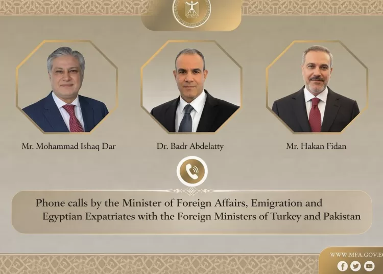 Egypt, Türkiye, Pakistan push for de-escalation talks 11 - Egyptian Gazette