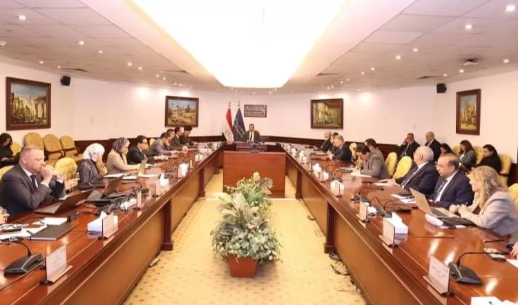 Minister of Communications Rafaat Hindi taking part in the first meeting of the National Council for Artificial Intelligence (NCAI) under its new mandate.