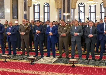 President Sisi performs Friday prayers marking Martyrs’ Day
