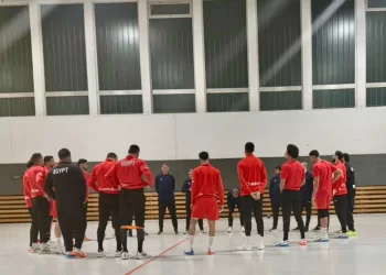Egypt faces Germany in international handball friendly