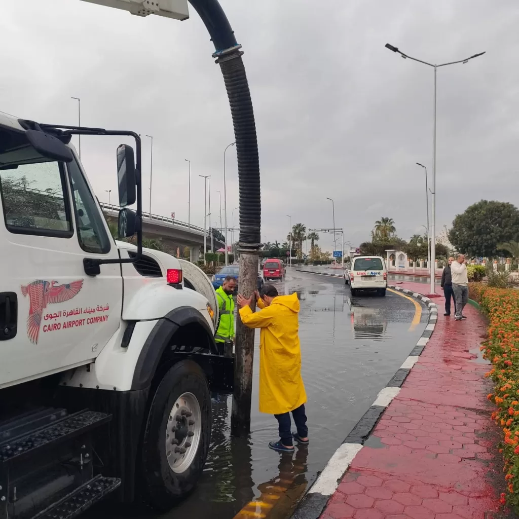 Egyptian airports tackle adverse weather fluctuations 6 - Egyptian Gazette