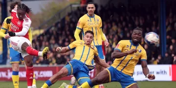 Arsenal survives FA Cup scare