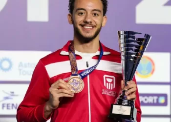 Egyptian fencer claims W. Cup bronze