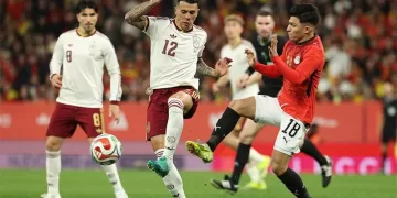 Egypt and Spain draw in World Cup warm-up 1 - Egyptian Gazette Egypt and Spain draw in World Cup warm-up