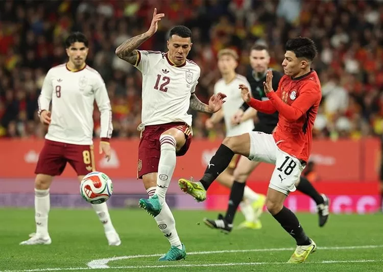 Egypt and Spain draw in World Cup warm-up 12 - Egyptian Gazette Egypt and Spain draw in World Cup warm-up 11 - Egyptian Gazette