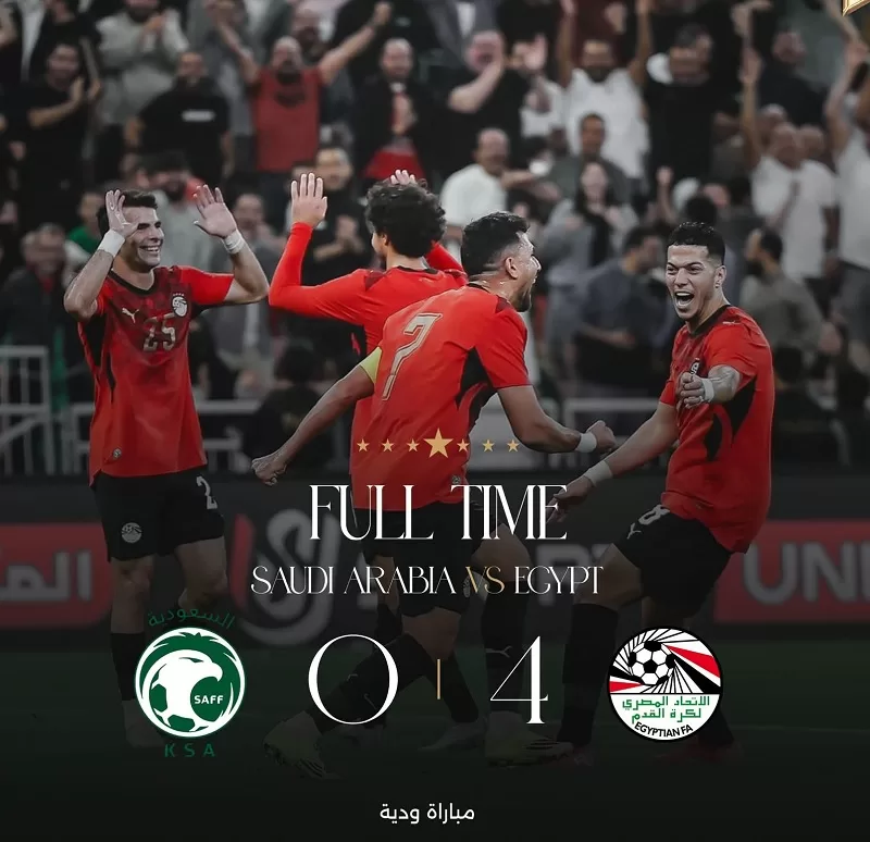 Egypt beats S. Arabia in W. Cup warm-up 7 - Egyptian Gazette