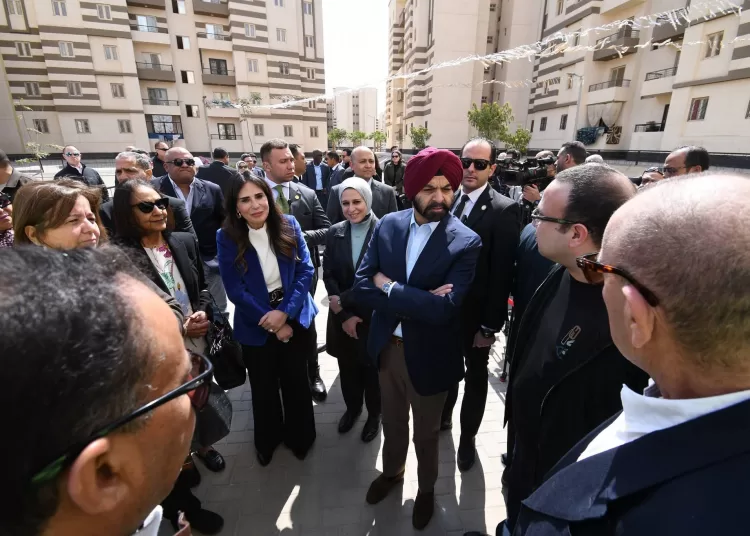 WB chief tours ‘Housing for All Egyptians’ project 1 - Egyptian Gazette
