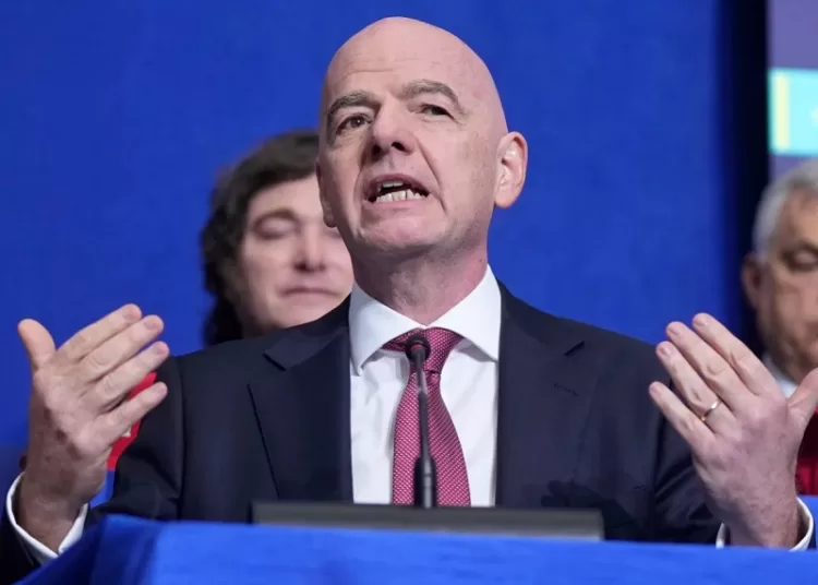 FIFA President Gianni Infantino