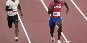 Former world champion Kerley banned for 2 years 1 - Egyptian Gazette Former world champion Kerley banned for 2 years