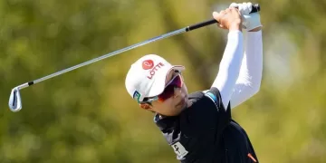 Kim builds 4-shot lead at Founders Cup