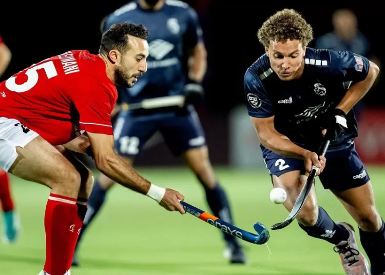 Egypt hockey shocks USA 3-1 in W. Cup qualifier 10 - Egyptian Gazette
