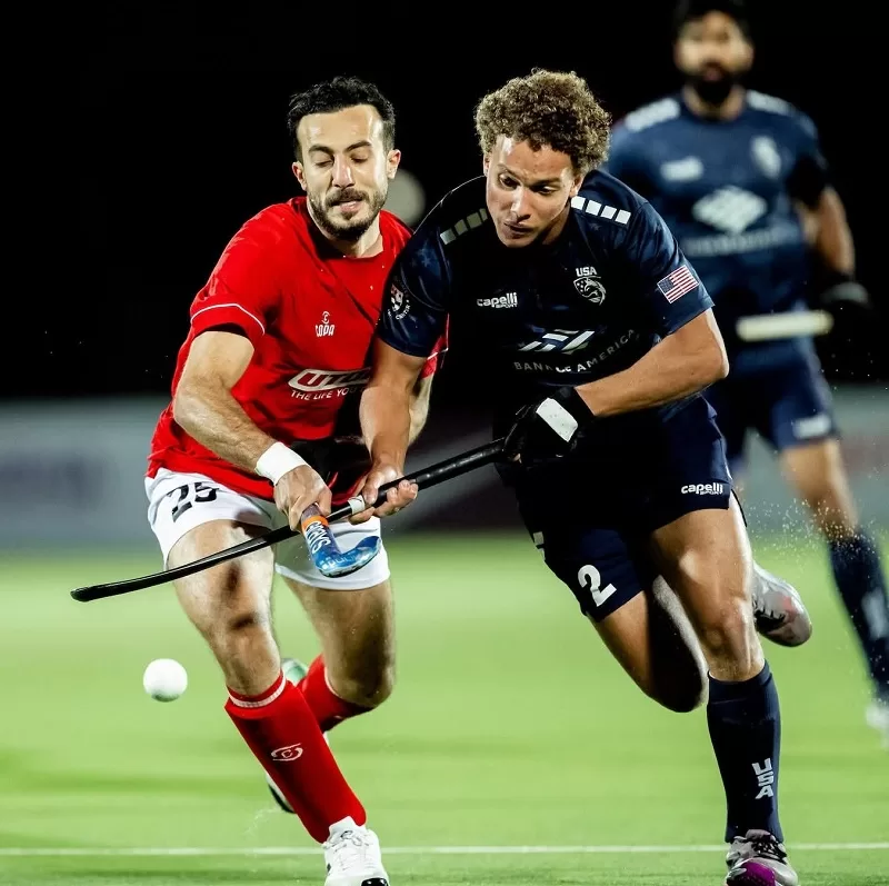 Egypt hockey shocks USA 3-1 in W. Cup qualifier 14 - Egyptian Gazette