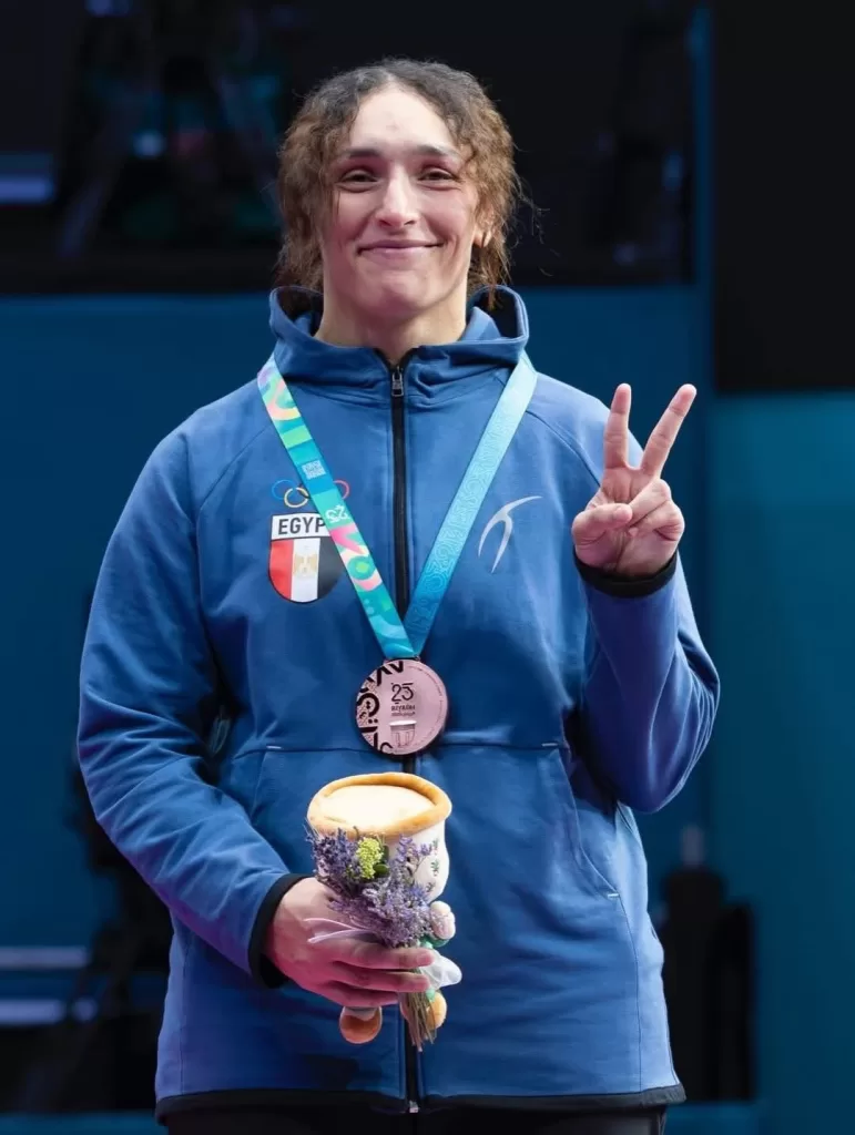 Egypt's wrestling queen returns unbeaten 4 - Egyptian Gazette Egypt's wrestling queen returns unbeaten 3 - Egyptian Gazette