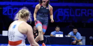 Egypt’s wrestling queen returns unbeaten