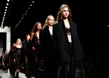 Dolce & Gabbana spotlights “Identity” with all‑black Milan runway