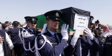 Kuwait mourns two officials killed as Iran war rages 2 - Egyptian Gazette Kuwait mourns two officials killed as Iran war rages 1 - Egyptian Gazette