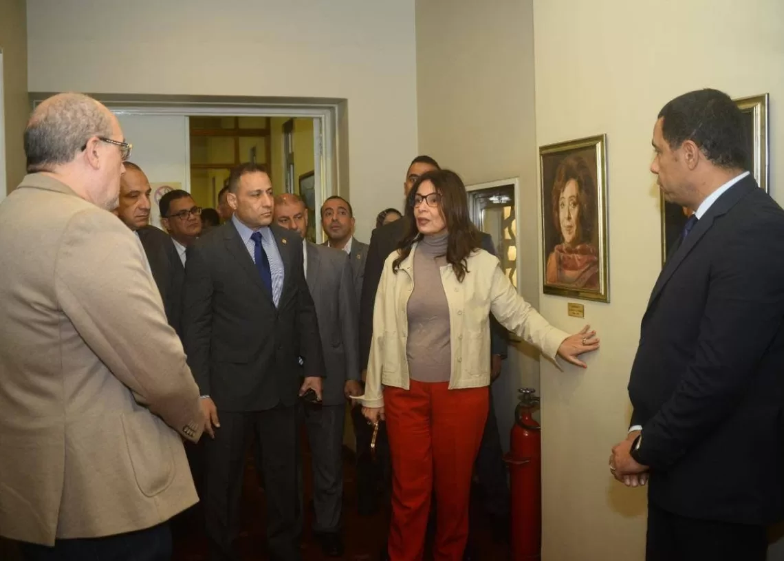 Culture minister inspects Cairo Opera House   12 - Egyptian Gazette