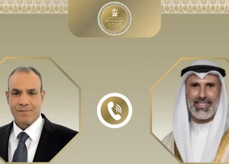 Egypt, Kuwait FMs discuss de-escalation, affirm solidarity   11 - Egyptian Gazette