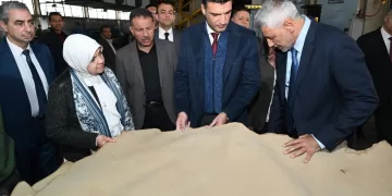 Industry min. inspects Robbiki Leather City 1 - Egyptian Gazette Industry Minister
