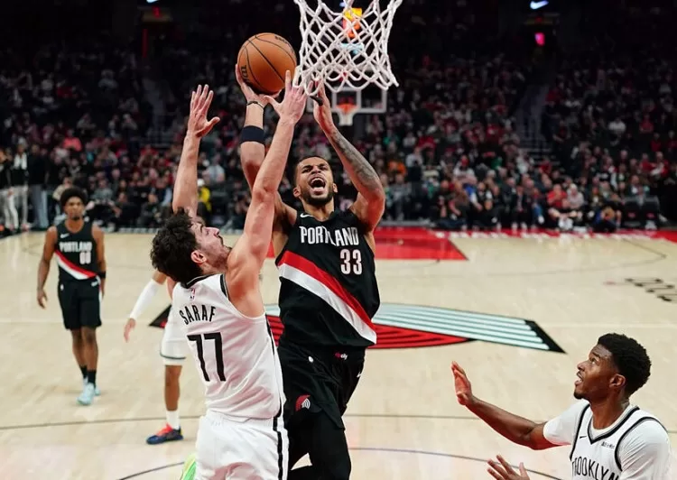 Blazers beat Nets 134-99 13 - Egyptian Gazette Blazers beat Nets 134-99 12 - Egyptian Gazette
